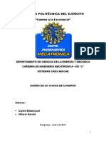 Informe Cadcam Chasis Cuadrón Ok