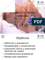 3 apnea y anestesia