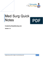 Quicknotes Medsurg