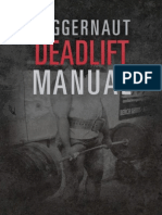 Juggernaut Deadlift Manual