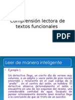 Comprensión Lectora