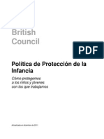 Child Protection Policy Spanish