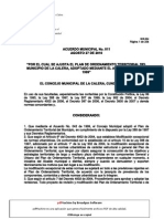 Acuerdo N_011 Del 27 de Agosto de 2010-Me_La Calera Cundinamarca
