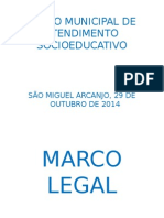 Plano Municipal de Atendimento Socioeducativo do Município de São Miguel Arcanjo - SP