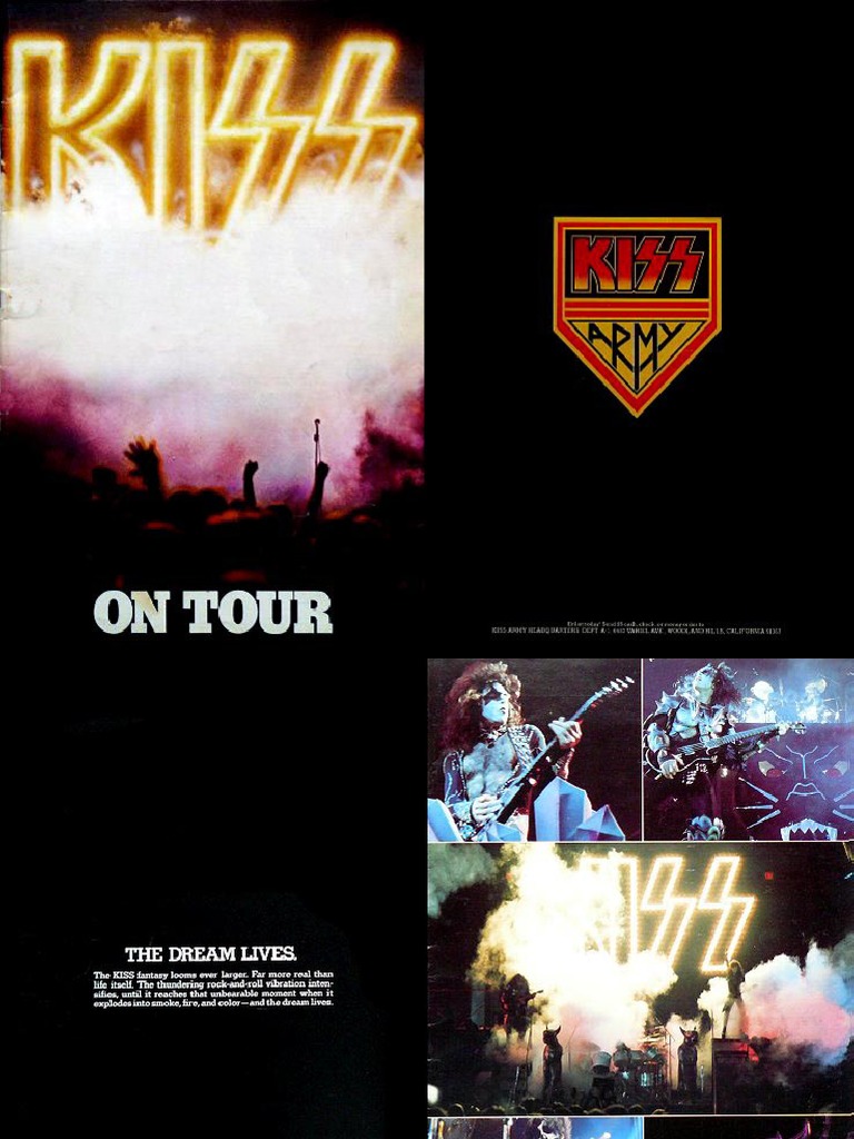 Kiss 76 Destroyer Tour Book | PDF