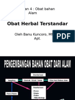 P4 UTS - OBA Obat Herbal Terstandar