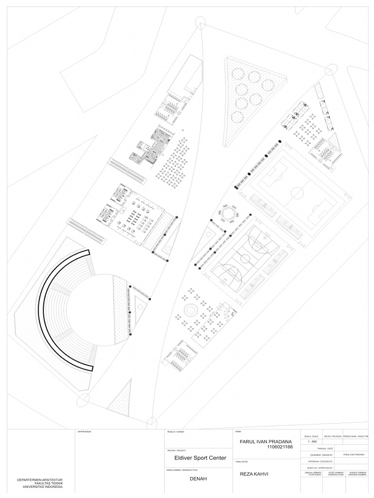 Denah Sport Center | PDF