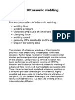 Ultrasonic Welding