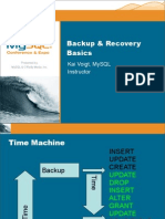 Backup and Recovery Basics Presentation