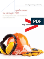 Accenture Achieving High Performance Mining 2020