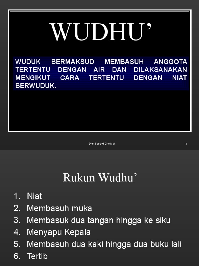 Wudhu Pdf