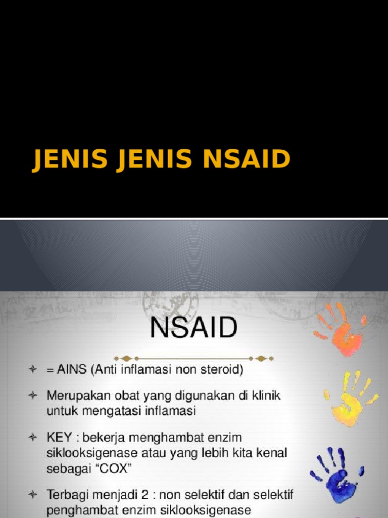 Jenis dan Klasifikasi NSAID | PDF