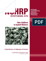 Fiber Additives in Asphalt Mixtures