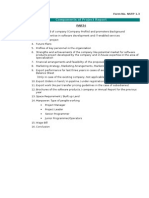 Components of Project Report: Part-I