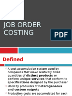 01 Job Order Costing