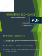 Innovation Economics: Presented by Furhan Shaikh