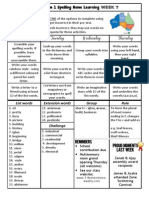 Term 1 Spelling Week 7
