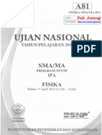 Pembahasan Soal UN Fisika SMA 2012 Paket A81 Zona D PDF
