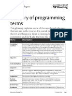 Glossary of Programming termsNEW PDF