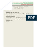 1.. Susunan Acara Pembukaan Rak Hipermawa KomMajauleng