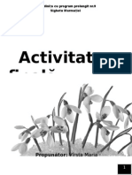 Activitate Finala