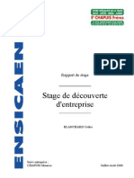 Rapport de Stage