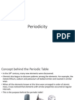 Periodicity