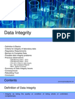 Presentation On Data Integrity in Pharma