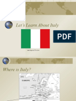 Let's Learn About Italy