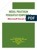 2. Modul Praktikum PKomp EXCEL 2013