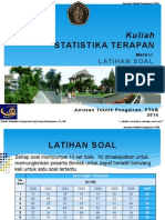 Latihan Soal Statistika Terapan (P. Donny)