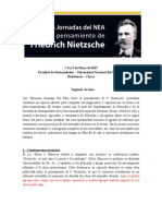 2° Circular - Jornadas Nietzsche del NEA - Versión 1.1.