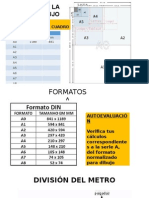 Formato de La Hoja de Dibujo