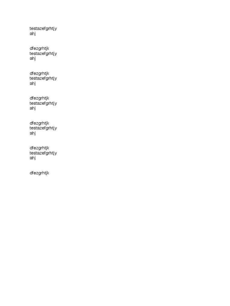 Document Analysis and Repetition Patterns | PDF