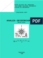 Analiza geodemografica