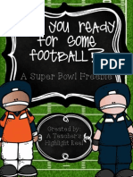 Are You Ready For Some Football?: A Super Bowl Freebie