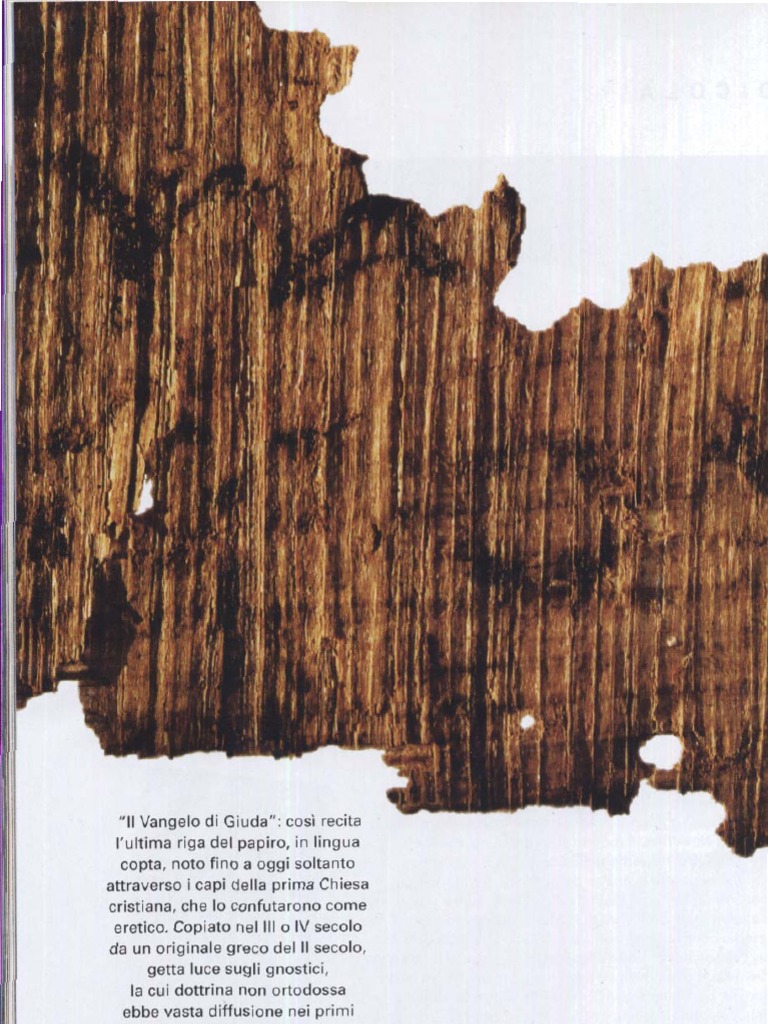 (Ebook Ita Religioni Vangeli Apocrifi) Vangelo Di Giuda National Geographic PDF