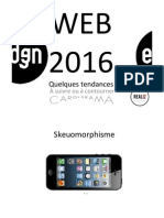 Tendances WEB  2015 2016