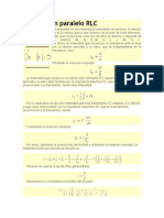 Circuito en Paralelo RLC