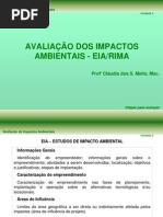 Avaliação de Impactos Ambientais