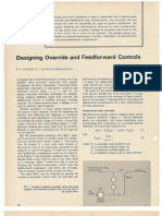 Designing Override and Feedforward Controls