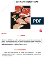 Carnecaracteristicas de La Carne