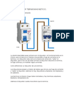 La Electricidad Debe Pasar Primero Por El Disyuntor