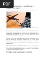 O que fazer quando a conexão com a internet fica lenta.pdf