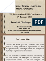 Trends &amp Challenges in HR