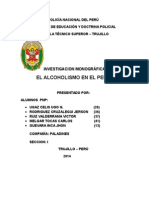Monografia El Alcoholismo en El Peru