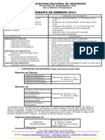 Maestrias Marzo Calendario Academico 2015-I