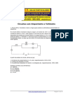 Eletrodinamica Circuito Eletrico Com Amperimetro e Voltimetro