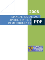 Manual Installasi Aplikasi PP 39-KL