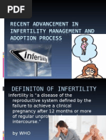Download RECENT ADVANCEMENT IN INFERTILITY MANAGEMENT AND ADOPTION PROCESSppt by Kripa Susan SN259616789 doc pdf